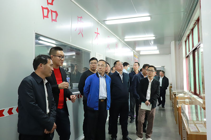 貴州六盤水市農業農村局到黃圃鎮考察調研，走訪榮業食品
